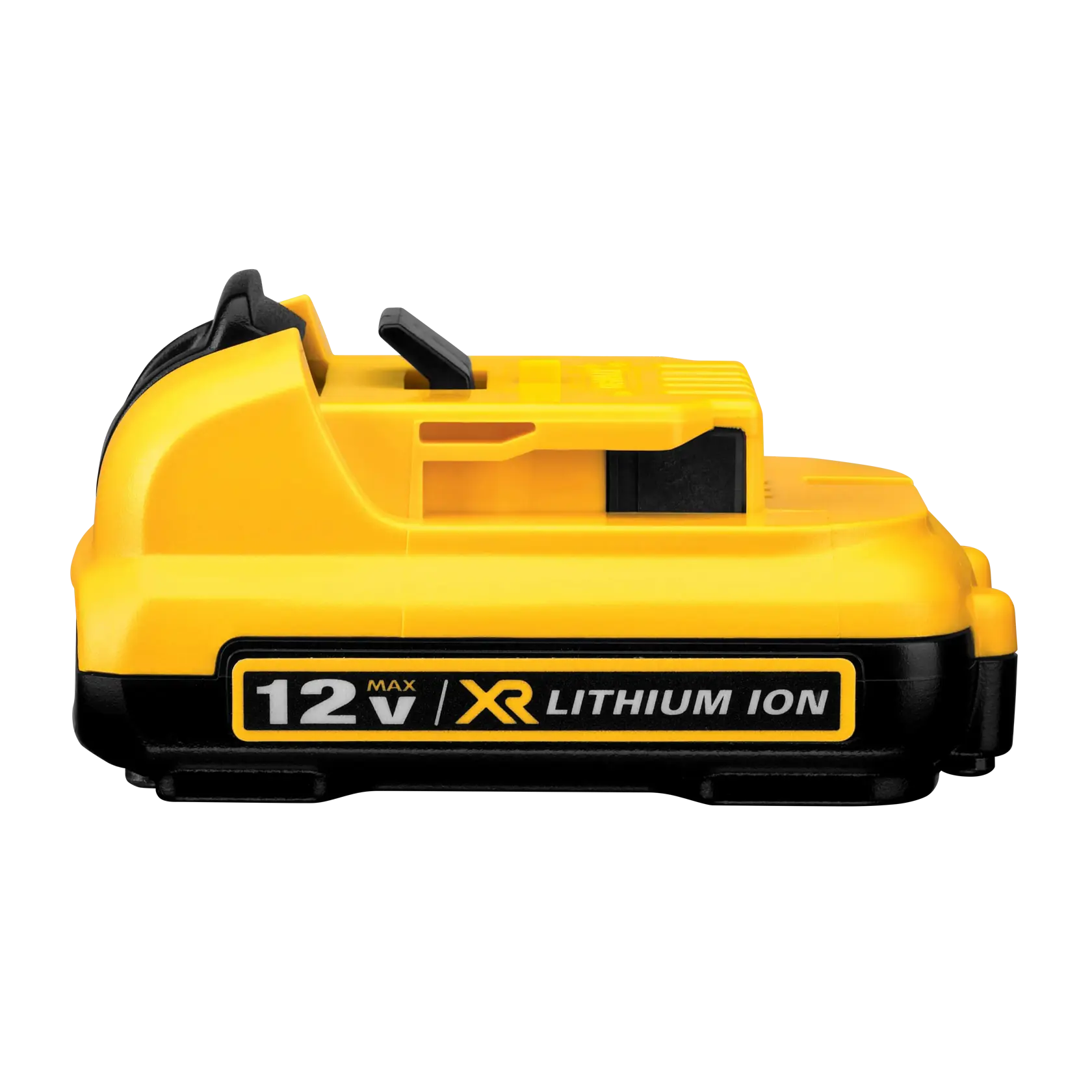 Side view of 12 Volt Lithium-Ion Battery Pack