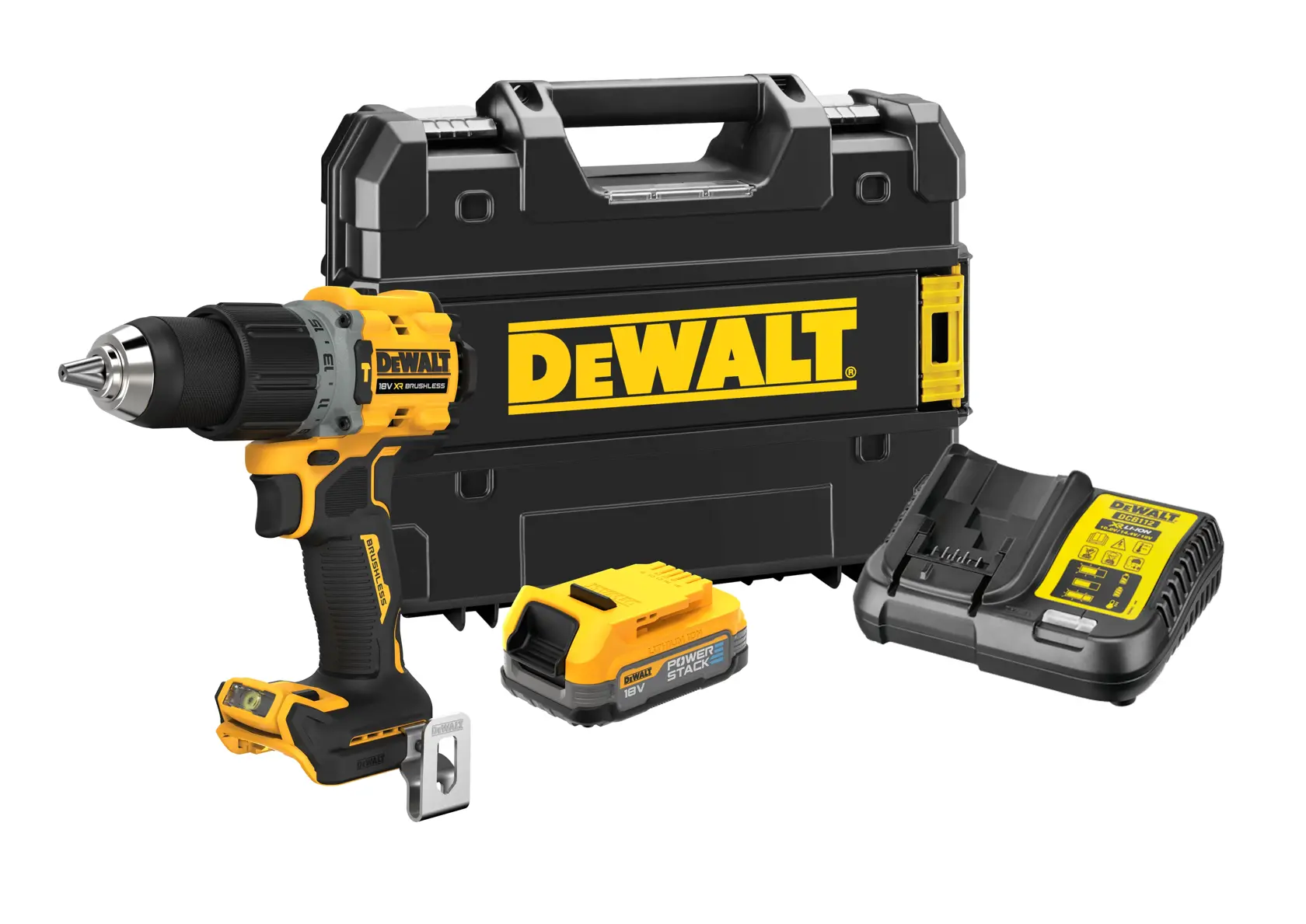 DEWALT logo in black text on a white background.