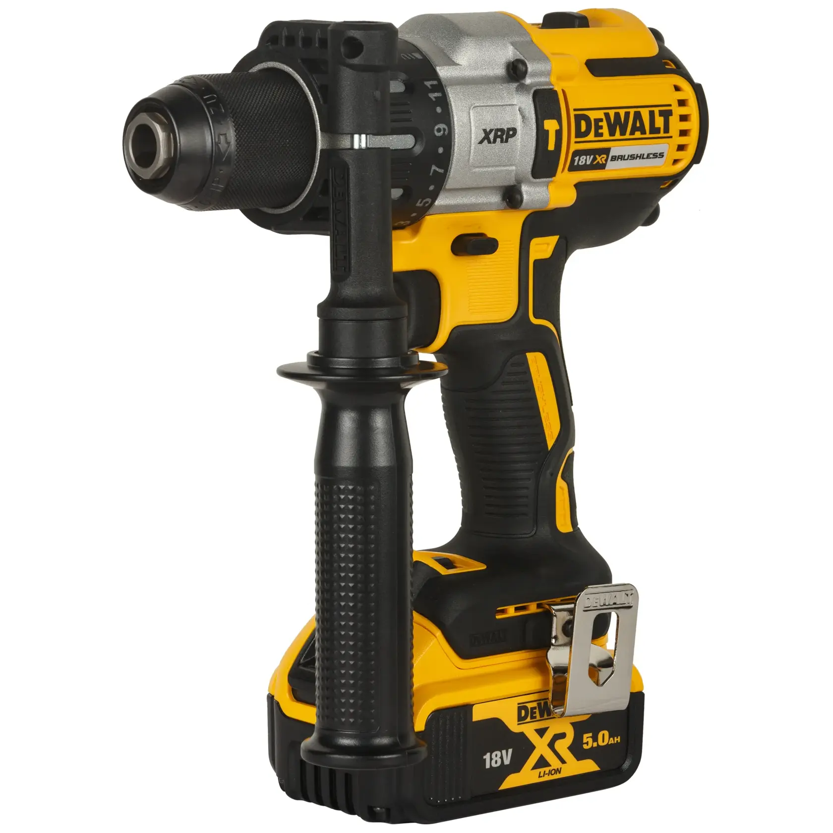 DEWALT® 18V XR® Brushless Premium Hammer Drill Driver - 1 X 5Ah Battery