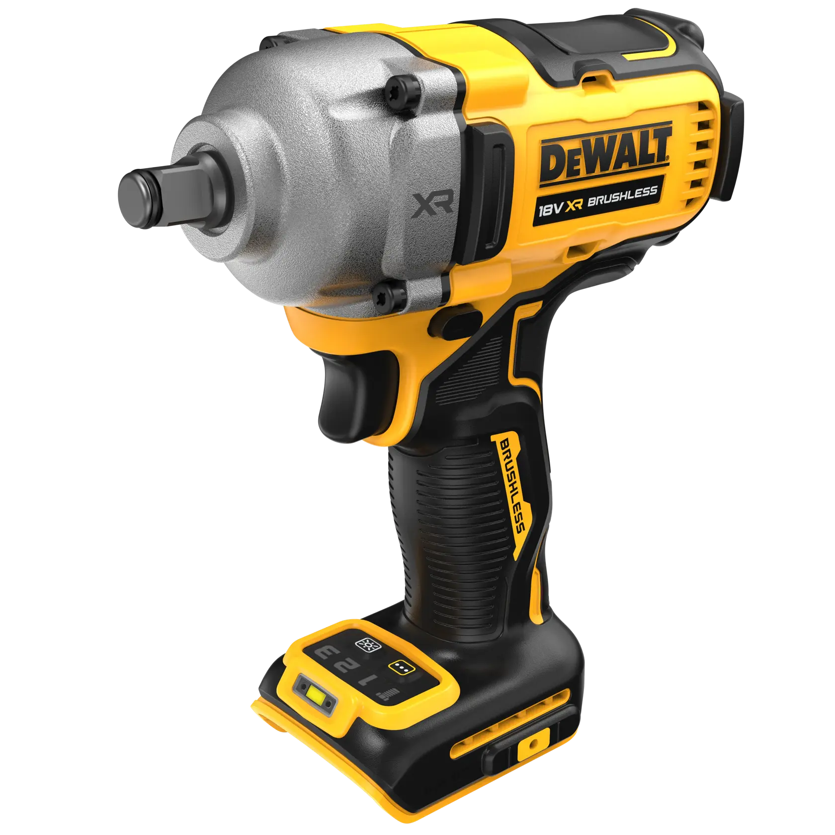 DEWALT® 18V XR® Brushless 1/2" Hog Ring Mid Torque Impact Wrench (Tool Only)