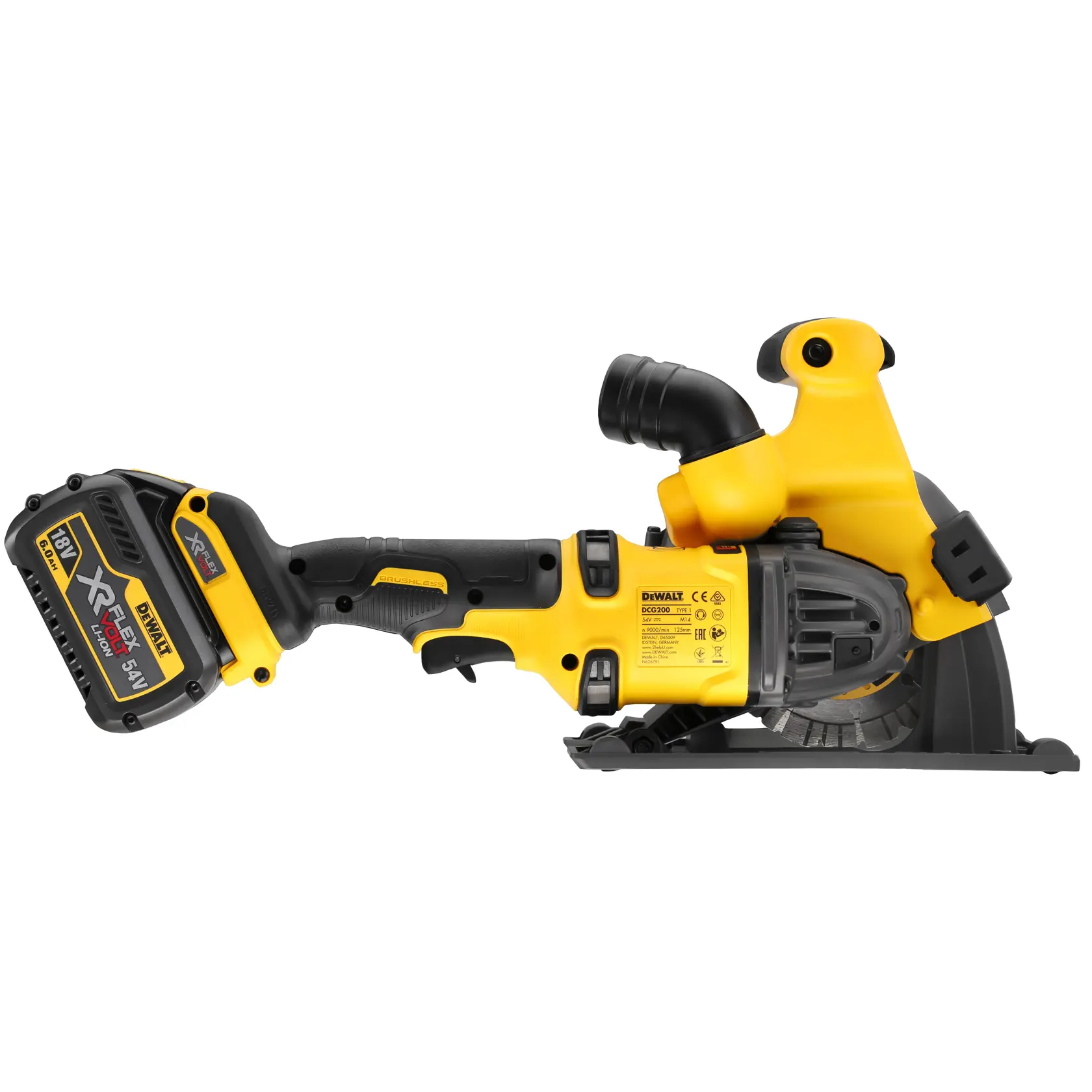 DEWALT® 54V XR® FLEXVOLT® Wall Chaser (2 X 6 Ah)