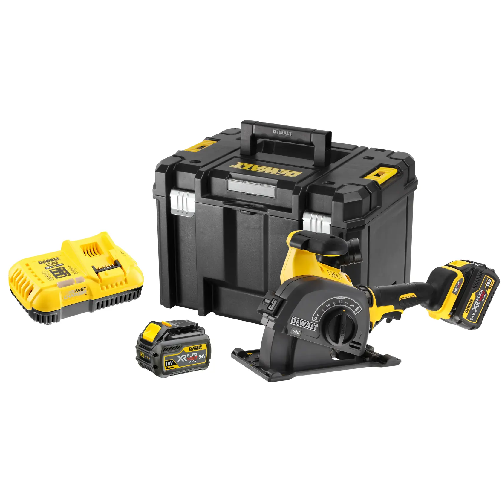 DEWALT logo in black text on a white background.