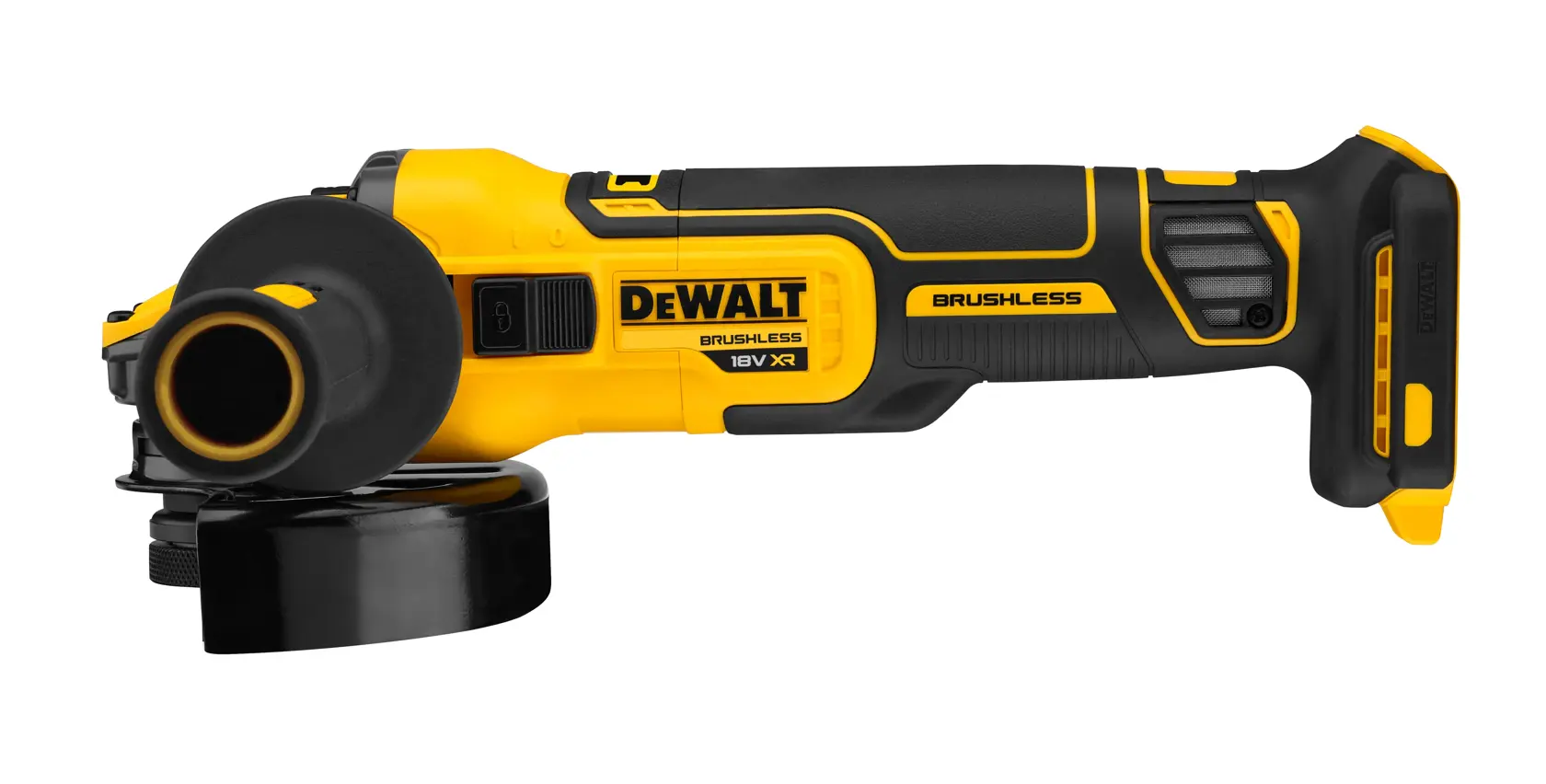 DEWALT® 18V XR® Brushless 125mm Angle Grinder with FLEXVOLT® ADVANTAGE™ (Tool Only)