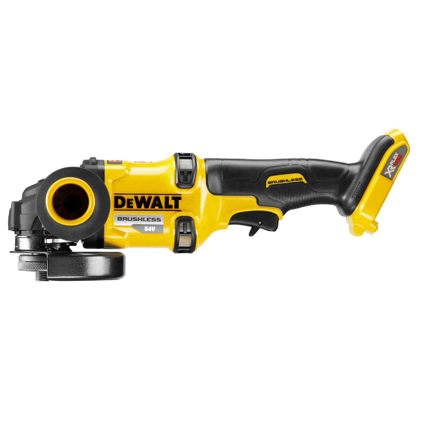 DEWALT® 54V XR® FLEXVOLT® 125mm Side Handle Angle Grinder (Tool Only)