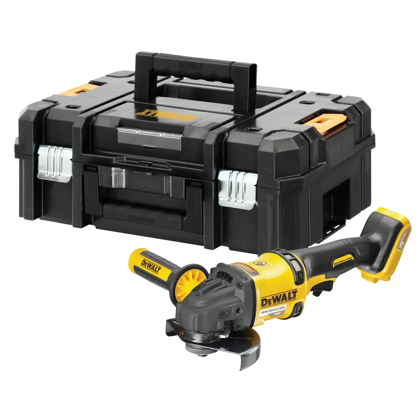 DEWALT® 54V XR® FLEXVOLT® 125mm Side Handle Angle Grinder (Tool Only)