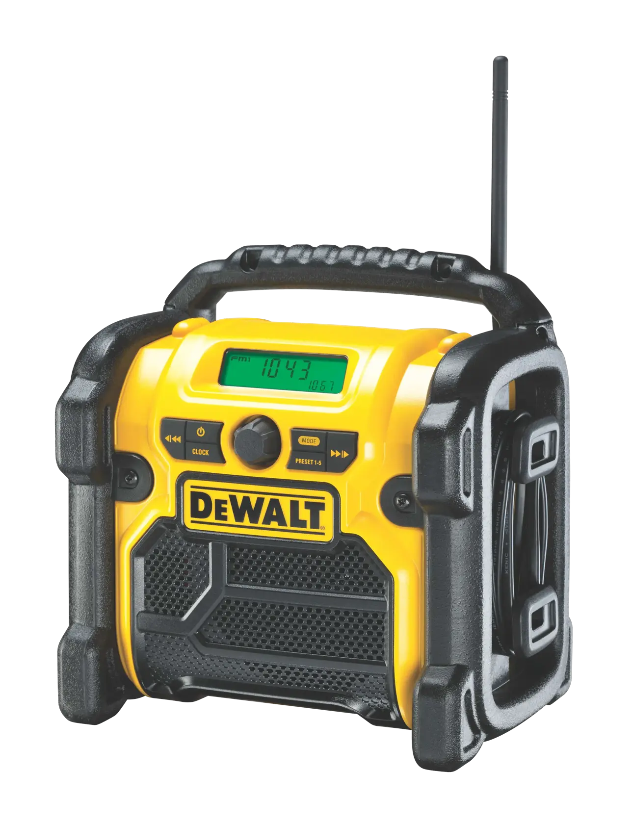DEWALT® XR® Cordless Li-Ion AM/FM Compact Radio (Tool Only)