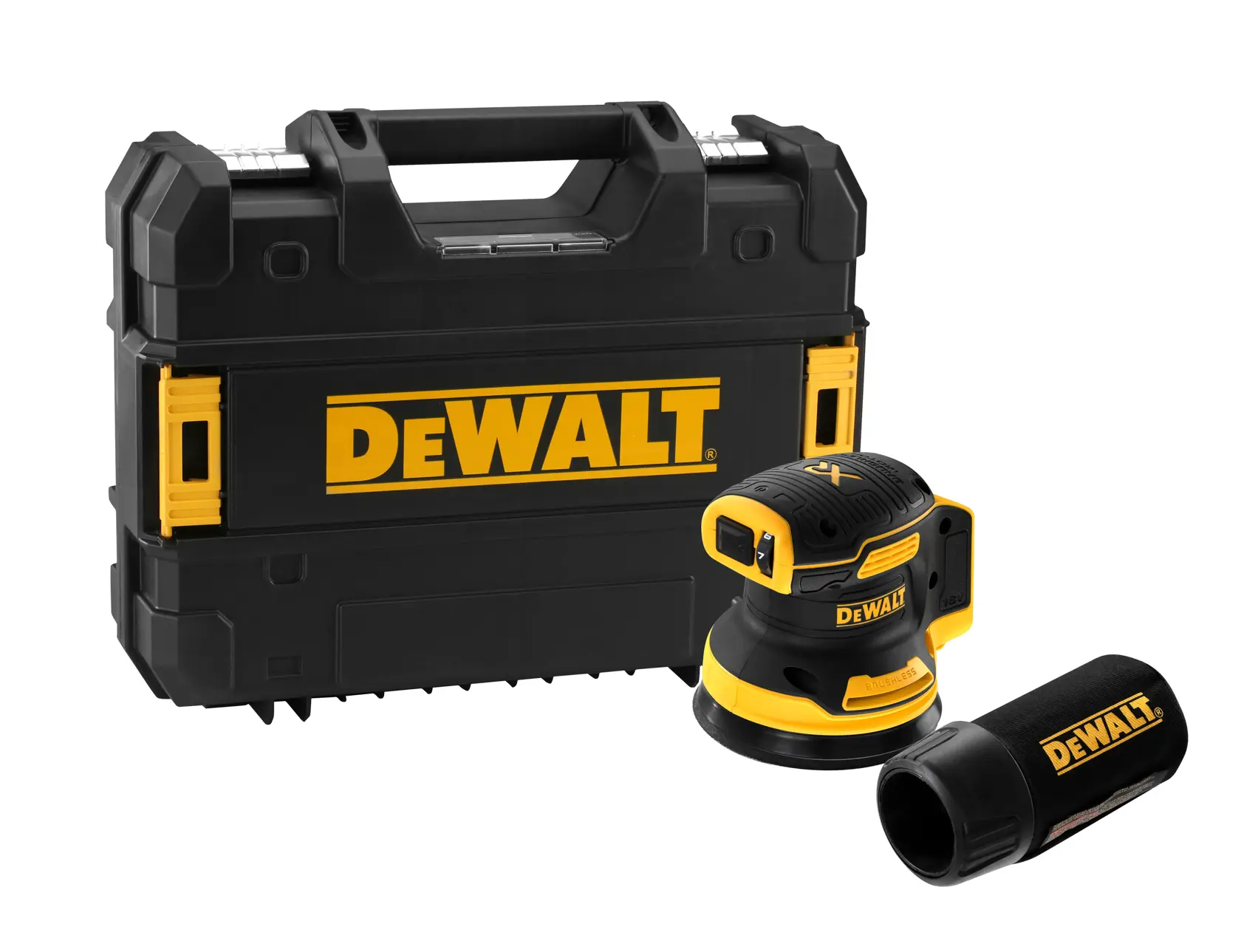 DEWALT logo in black text on a white background.