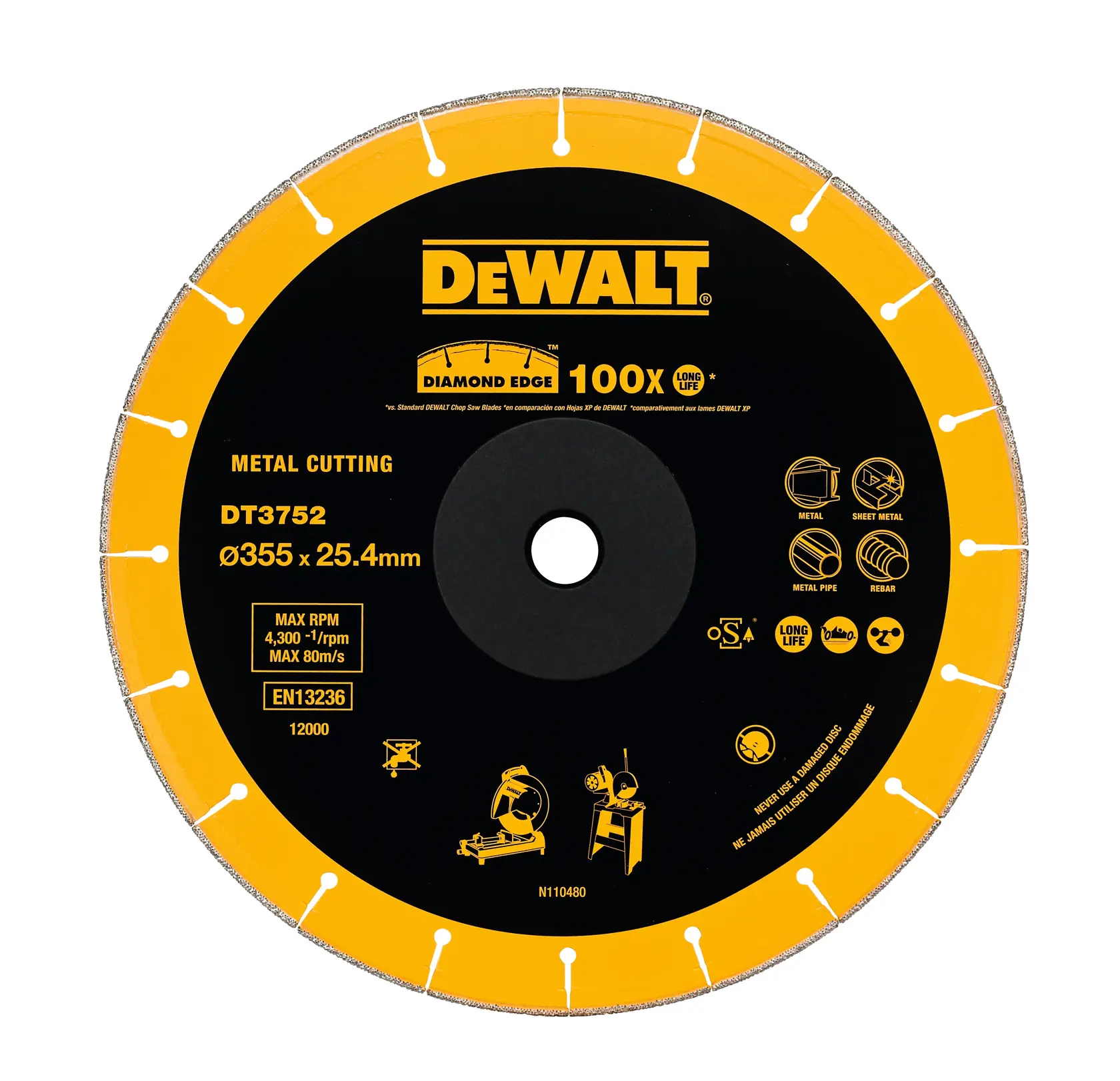 DEWALT logo in black text on a white background.
