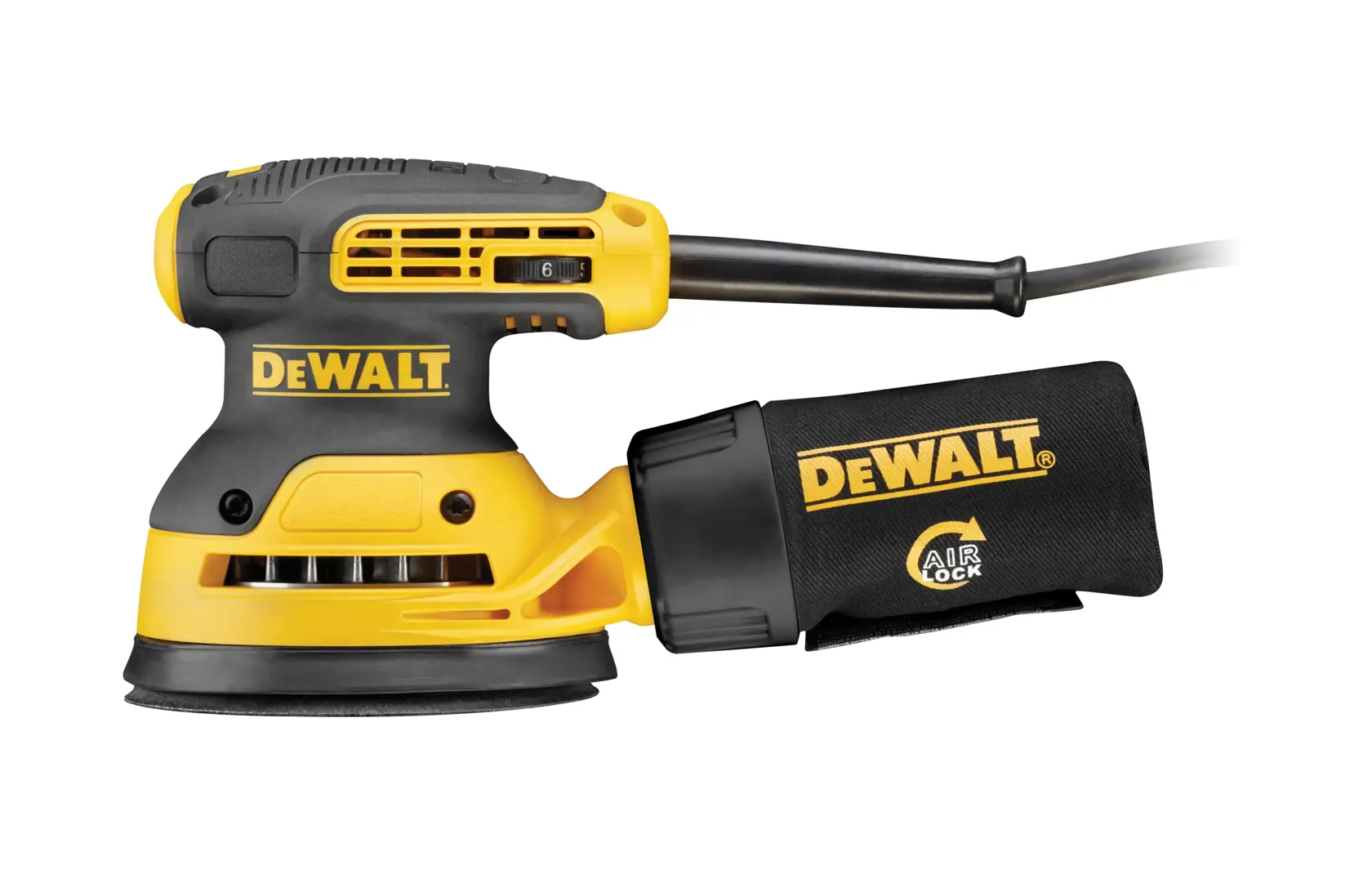 DEWALT logo in black text on a white background.