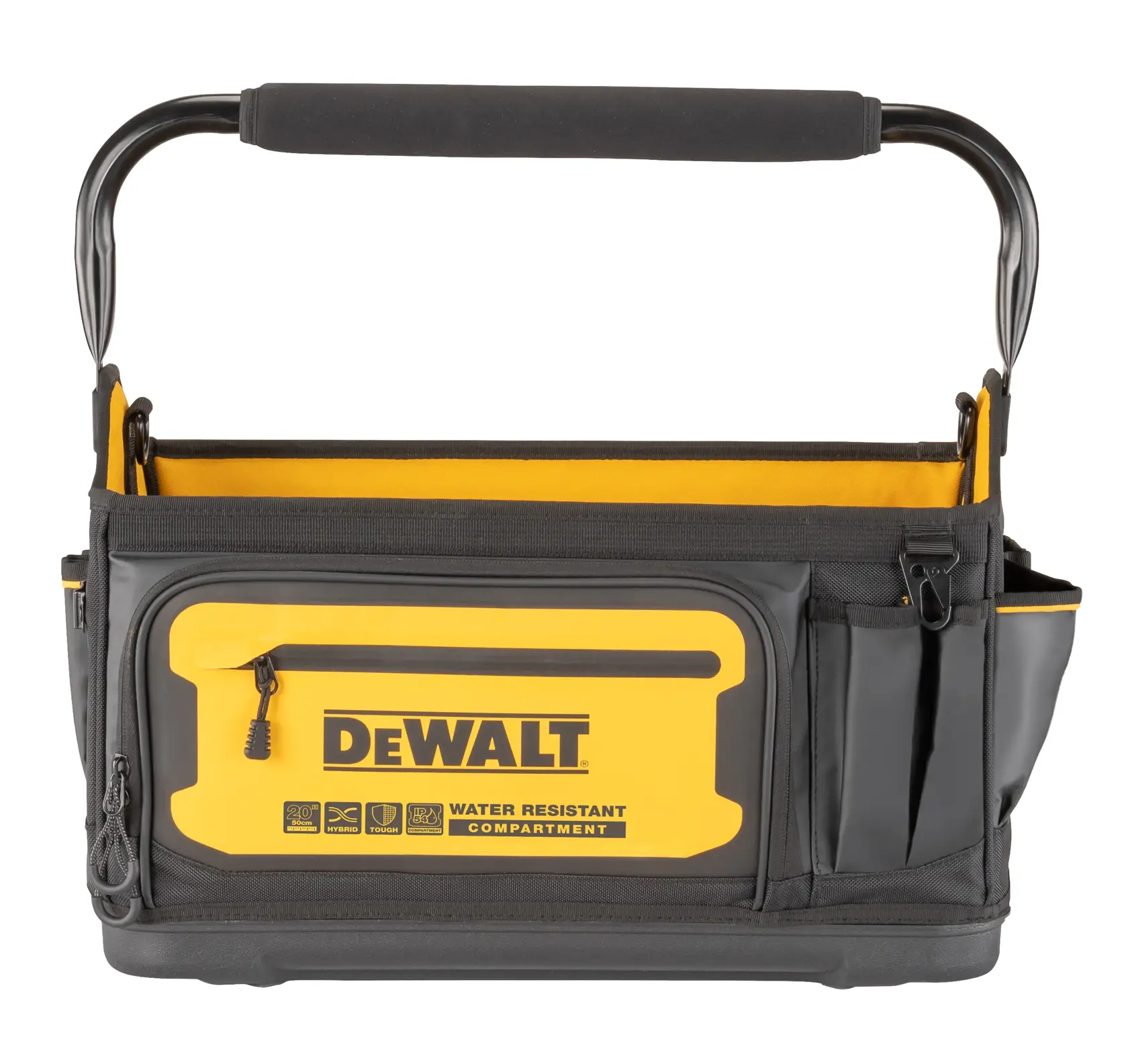 Front view of Dewalt 20" Pro Tool Tote"