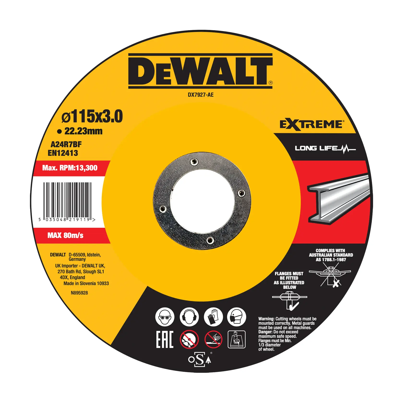 DEWALT logo in black text on a white background.
